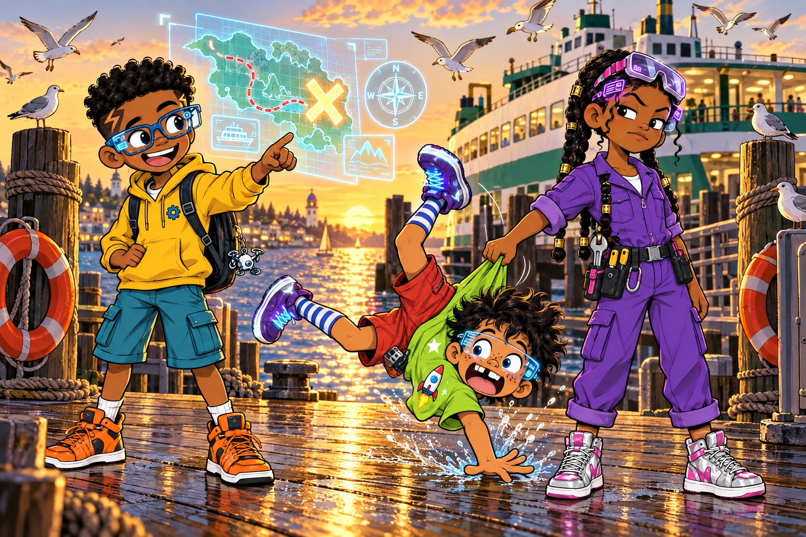 Issue 03: Pixel Pirates of the Ferry Terminal